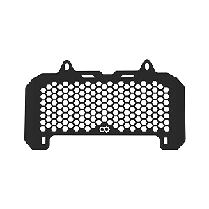 auto infinity oil cooler guard compatible with honda cb300f black pack of 1