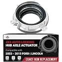 Auto Locking Hub 4WD 4x4 Axle Actuator, Fits Front Right or Left, Compatible with Ford F150, Expedition Lincoln Navigator Vehicles - 2004-2015 - Replaces Part 7L1Z-3C247-A