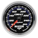 Auto Meter 6155 Cobalt Full Sweep Electrical Water Temperature Gauge, 2 1/16"