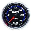 Auto Meter 6161 Cobalt 2-1/16" 0-30 PSI Full Sweep Electric Fuel Pressure Gauge