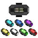 AUTO MT 1PC Universal 7-Colors 3-Mode CAR Bike Helmet Back LED Blinker Night Strobe Light Helmet Back Blinker CAR Bike DRONE Aircraft MULTIPURPOSE LED CAN BE USE in CAR Bike Anywhere