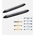 AUTO MT 2pc set L.E.D DRL Daytime Running Light 12V Universal L.E.D Indicator Sequential Two-Tone Amber White - Yellow Car L.E.D Strip Head light DRL Daytime Running Lights Waterproof (15.5 cm).