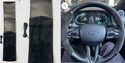 Auto MT Black Alcantara Steering Wheel Grip Cover for Car Steering Soft Durable. Turbo Charger