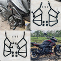 Auto MT CRASHGUARD Leg Guard LEGGUARD WID Frame Slider for Bajaj Pulsar N160/ N250 Bike Fairing Kit