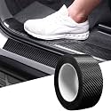 Auto Oprema Black Carbon Fiber Style Waterproof Car Seal Strip Door Edge Cover Guard Anti-Scratch Step Decoration Cover Tape -5 M