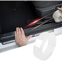Auto Oprema Clear Fiber Style Waterproof Car Seal Strip Door Edge Cover Guard Anti-Scratch Step Decoration Cover Tape -5 M