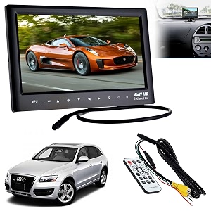 auto pearl 7 inch bluetooth rear view led monitor dashboard screen mp3 mp5 bluetooth fm compatible with q3