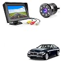 Auto Pearl :-BPC24:-2-in-1 LCD Display Indicator Sound Alarm Car Reverse Parking Sensor Camera with CCD LED Night Vision for-BMW7Series