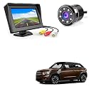 Auto Pearl :-BPC278:-2-in-1 LCD Display Indicator Sound Alarm Car Reverse Parking Sensor Camera with CCD LED Night Vision for-Paceman