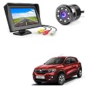Auto Pearl :-BPC302:-2-in-1 LCD Display Indicator Sound Alarm Car Reverse Parking Sensor Camera with CCD LED Night Vision for-Kwid
