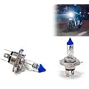 Auto Pearl Halogen H4 Front Headlight Bulb 12V/35W Ultra Bright Compatible with All Bike (Pack of 1)