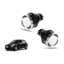 AUTO PEARL Metal 3 Inch Bi-Xenon Fog Light Projector Lens H8 H9 H11 HID Led Bulb _A038 Fog Lamp Car LED for Maruti Suzuki (12 V, 35 W)