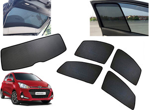 auto pearl side window rear window sun shade for hyundai grand i10