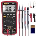 6000 Counts TRMS Auto Ranging Digital Multimeter, Red