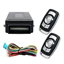 MASO Auto Remote Central Kit Universal Car Door Lock with Contorl Box + 2 Replacement Remote Contorl for Car Central Lock