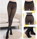 auto route Fleece Lined Women Leggings, Dual-Tone Pantyhose for Winter (Waist 26-34 Inch) Women Pyjama Thermal