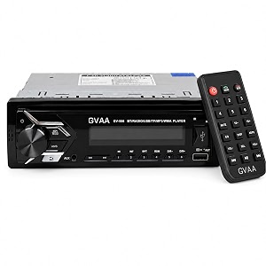 AUTO SNAP Single DIN Car Stereo MP3
