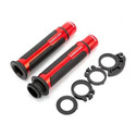 auto trends BARRACUDA RED Handle Bar Grip For Universal For Bike Universal For Bike
