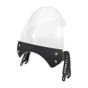 auto trends HUNTER 350 CLEAR VISOR UNBREKABLE WINDSHIELD Bike Headlight Visor