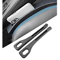 AutoBizarre 2 in 1 Car Gap Cushion Center Console Gap Filler Seat Pad Seat Side Cushion Organizer with Mobile Holder - Set of 2 pcs