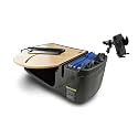 AutoExec Roadmaster Car Desk and Portable Workstation with Phone Vent Clip, Natural