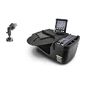 AutoExec Roadmaster Car Desk for Your Vehicle Workstation and Mobile Office, Black, with Tablet Mount and Suction Phone Mount