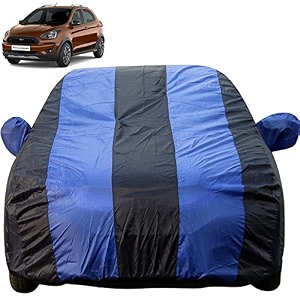 autofact car body cover with mirror pockets compatible for ford freestyle triple stitched bottom fully elastic royal blue color