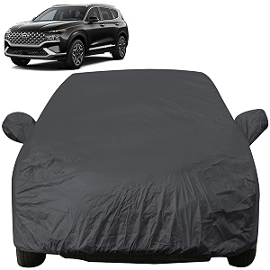 Autofact Car Body Cover with Mirror Pockets