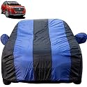 Autofact Car Body Cover with Mirror Pockets Compatible for Honda Elevate (Triple Stitched, Bottom Fully Elastic, Royal Blue Color)