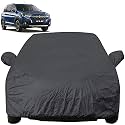 Autofact Car Body Cover with Mirror Pockets Compatible for Maruti XL6 (Triple Stitched, Bottom Fully Elastic, Grey)