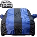 Autofact Car Body Cover with Mirror Pockets Compatible for Chevrolet Cruze (Triple Stitched, Bottom Fully Elastic, Royal Blue Color)