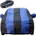 Autofact Car Body Cover with Mirror Pockets Compatible for Honda City Idtech (2014 to 2018) (Triple Stitched, Bottom Fully Elastic, Royal Blue Color)