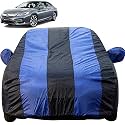 Autofact Car Body Cover with Mirror Pockets Compatible for Honda Accord (Triple Stitched, Bottom Fully Elastic, Royal Blue Color)
