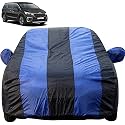 Autofact Car Body Cover with Mirror Pockets Compatible for Kia Carnival (Triple Stitched, Bottom Fully Elastic, Royal Blue Color)