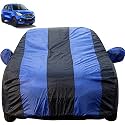 Autofact Car Body Cover with Mirror Pockets Compatible for Maruti Celerio 2022 (Triple Stitched, Bottom Fully Elastic, Royal Blue Color)