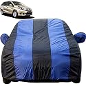 Autofact Car Body Cover with Mirror Pockets Compatible for Honda Mobilio (Triple Stitched, Bottom Fully Elastic, Royal Blue Color)
