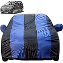 Autofact Car Body Cover with Mirror Pockets Compatible for Honda BRV (Triple Stitched, Bottom Fully Elastic, Royal Blue Color)