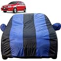 Autofact Car Body Cover with Mirror Pockets Compatible for Maruti Old Zen (Triple Stitched, Bottom Fully Elastic, Royal Blue Color)