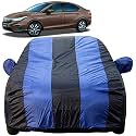 Autofact Car Body Cover with Mirror Pockets Compatible for New Honda City 2020 (Triple Stitched, Bottom Fully Elastic, Royal Blue Color)
