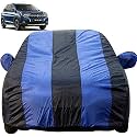 Autofact Car Body Cover with Mirror Pockets Compatible for Maruti XL6 (Triple Stitched, Bottom Fully Elastic, Royal/Navy Blue)