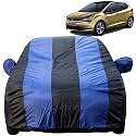Autofact Car Body Cover with Mirror Pockets Compatible for Tata Altroz (Triple Stitched, Bottom Fully Elastic, Royal Blue Color)