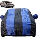 Autofact Car Body Cover with Mirror Pockets Compatible for Maruti Ciaz (Triple Stitched, Bottom Fully Elastic, Royal Blue Color)