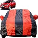 Autofact Car Body Cover for Tata Bolt (Mirror Pocket, Premium Fabric, Triple Stiched, Fully Elastic, Red/Blue Color)
