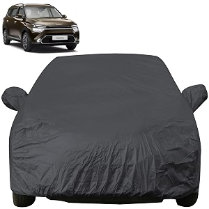 Autofact Carens Dustproof Car Cover with Mirror
