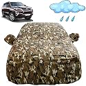 Autofact Waterproof Car Body Cover Compatible with Toyota Fortuner New (2016 to 2022) with Mirror Pockets (Camouflage Design)
