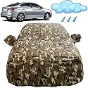 Autofact Waterproof Car Body Cover Compatible with Hyundai NexGen Verna (2017 to 2022) with Mirror Pockets (Camouflage Design)