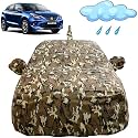 Autofact Waterproof Car Body Cover Compatible with Maruti Baleno (2015 to 2021) with Mirror and Antenna Pockets (Camouflage Design)