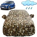 Autofact Waterproof Car Body Cover Compatible with Maruti Ignis (2012 to 2020) with Mirror Pockets (Camouflage Design)