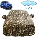 Autofact Waterproof Car Body Cover Compatible with Maruti Celerio 2022 with Mirror Pockets (Camouflage Design)