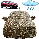 Autofact Waterproof Car Body Cover Compatible with Honda WRV (2017 to 2022) with Mirror and Antenna Pockets (Camouflage Design)